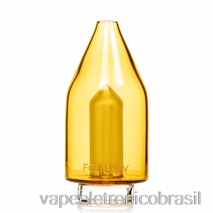 Vape Eletrônico Focus V Carta Vidro Top Laranja
